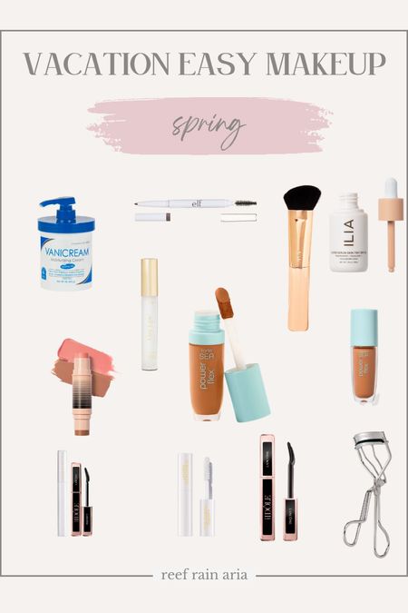 Vacation easy makeup routine products travel! For Amazon products, click the 3 dots in the top right corner and select “Open in system browser” to shop via Amazon app. Thank you for shopping with me!! Have an amazing rest of day and send me a message if you ever need help shopping for something! @reefrainaria on IG and @reefrainaria.shop on TikTok

#LTKFind #LTKunder50 #LTKtravel