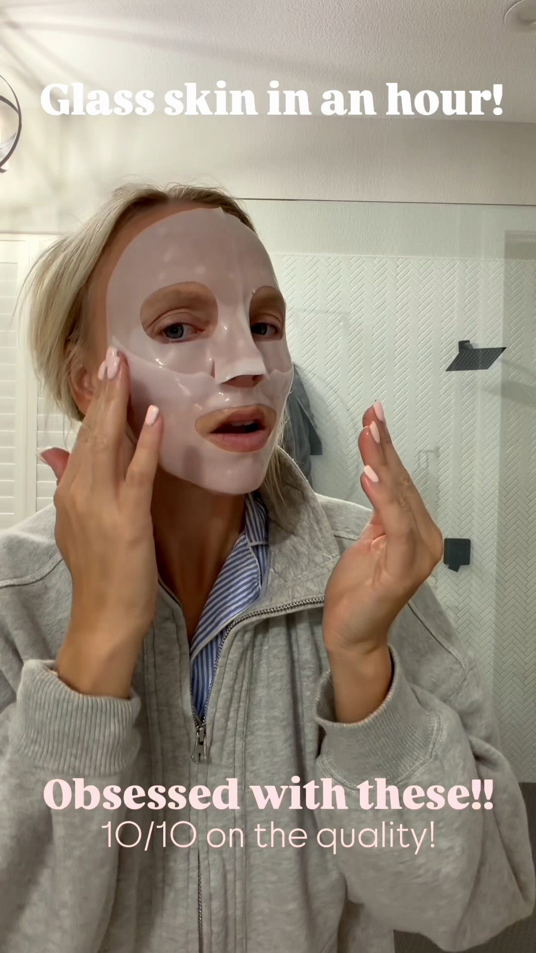 @terezandhonor #ad the best face makes ever!!! My skin is glowing for days after one of these! I leave them in for about an hours. Game changer for my aging skin!

#LTKmomlife #LTKselfcare #LTKgrwm