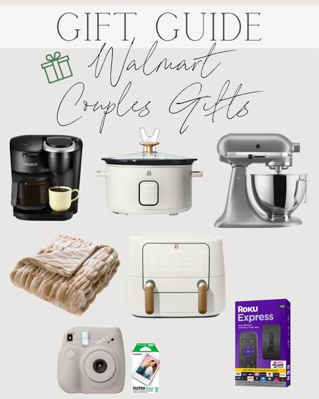 Couples gift guide from @walmart! 💘

Gifts for couples / housewarming gifts / newlywed gift ideas
#walmartpartner #iywyk #walmartfinds

#LTKhome #LTKCyberWeek #LTKGiftGuide