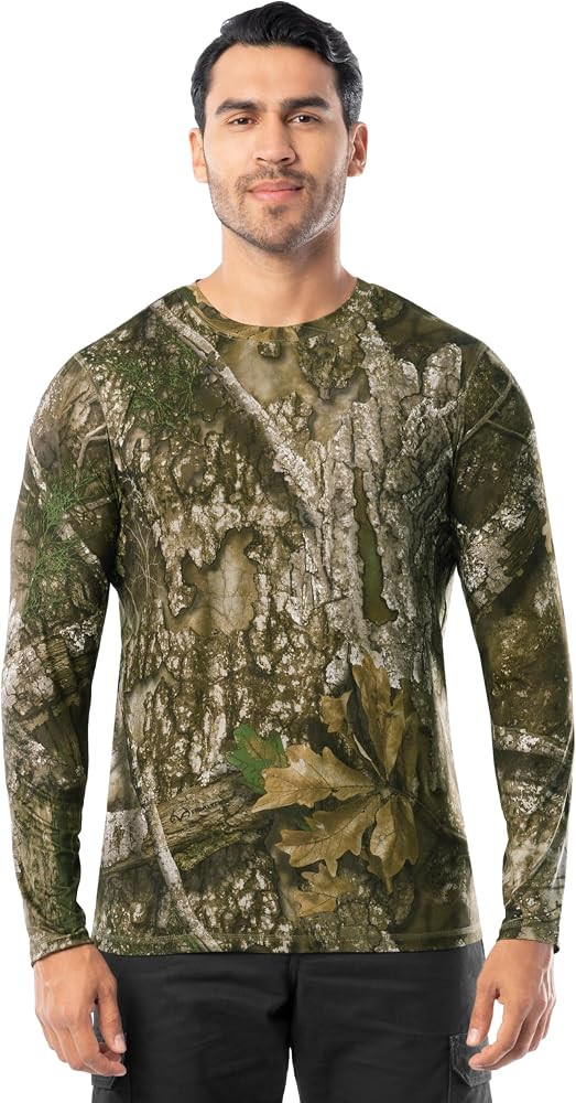 Realtree Men's Long Sleeve Performance Shirt | Amazon (US)