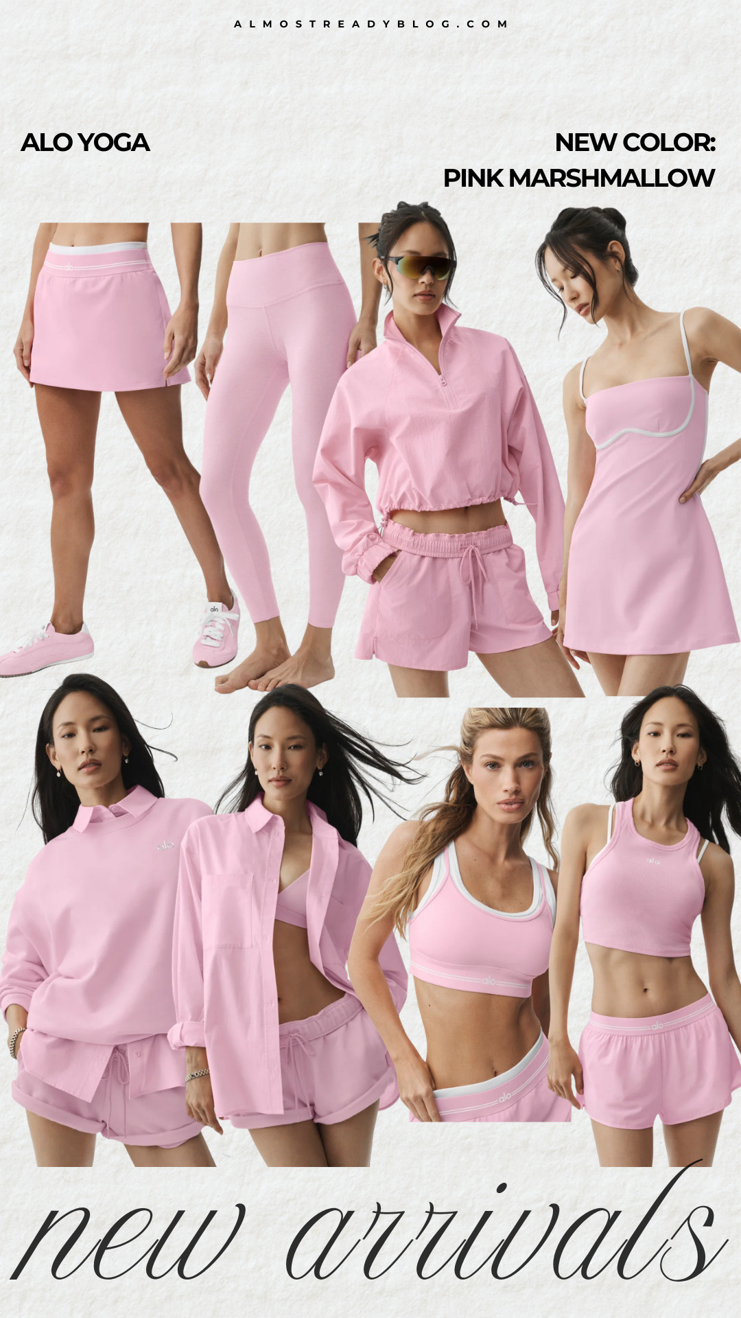 Alo Yoga Pink Marshmallow, Alo Yoga new arrivals, pink activewear, pink workout set, Alo Yoga outfit, pink leggings, tennis skirt, workout clothes, activewear set, athleisure outfit, yoga clothes, Pilates outfit, tennis outfit, gym outfit, pink sports bra, pink shorts, Alo Yoga dress, women’s activewear, cute workout clothes, new activewear arrivals

#LTKActive