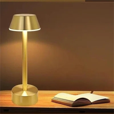 Metal Minimalist Small Portable Lamps | Wayfair North America