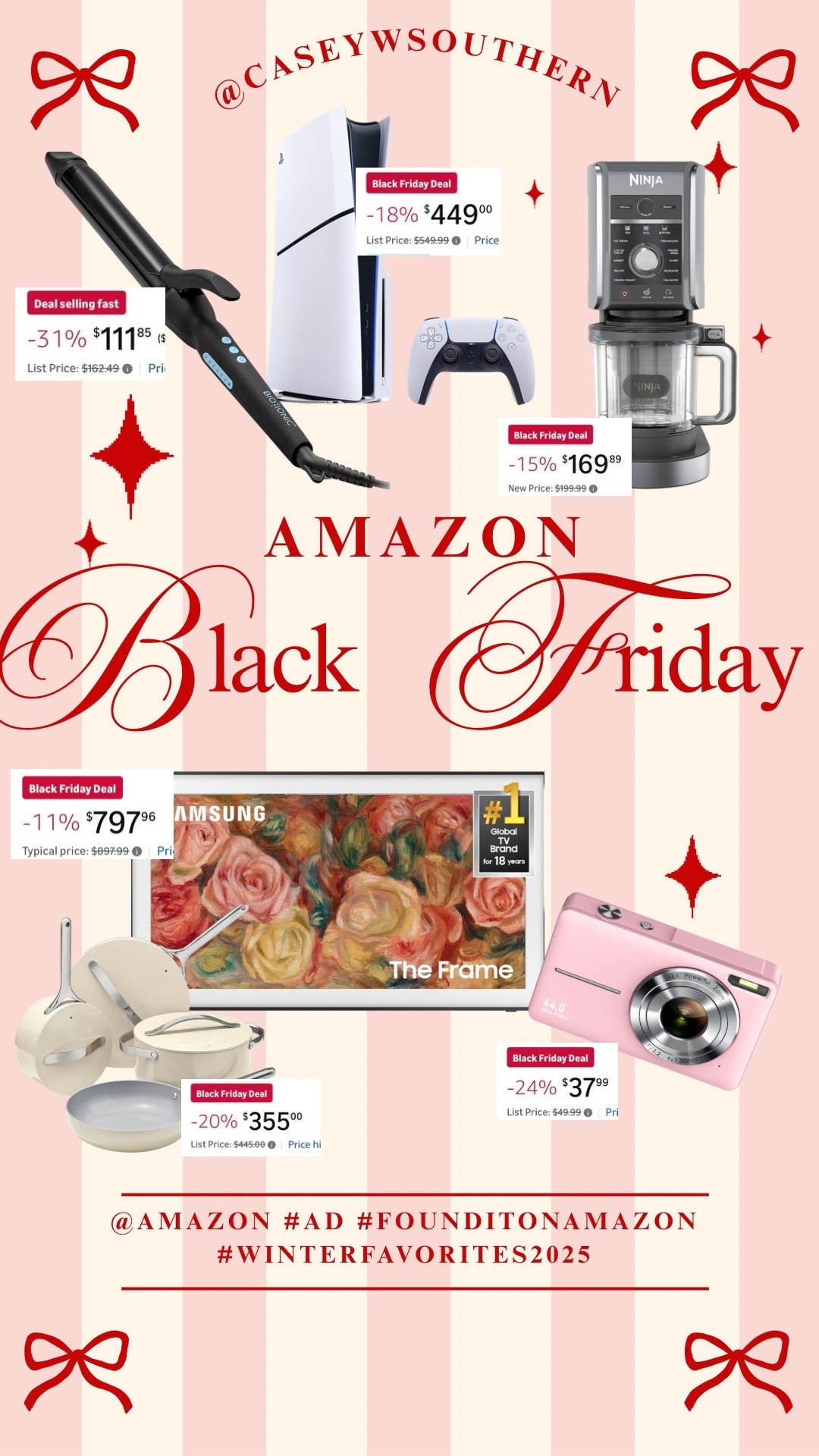 Amazon favorites on deal for the holidays 

@amazon #ad #founditonamazon #WinterFavorites2025


#LTKGiftGuide #LTKHoliday #LTKCyberWeek