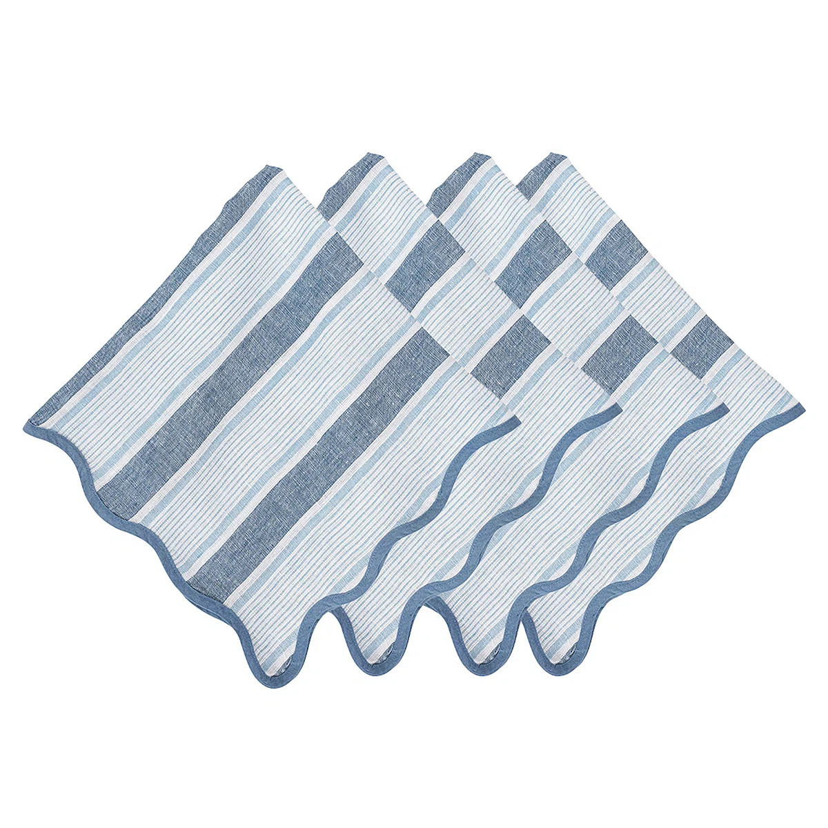 Cabana Stripe Napkins (Set of 4) | Perigold