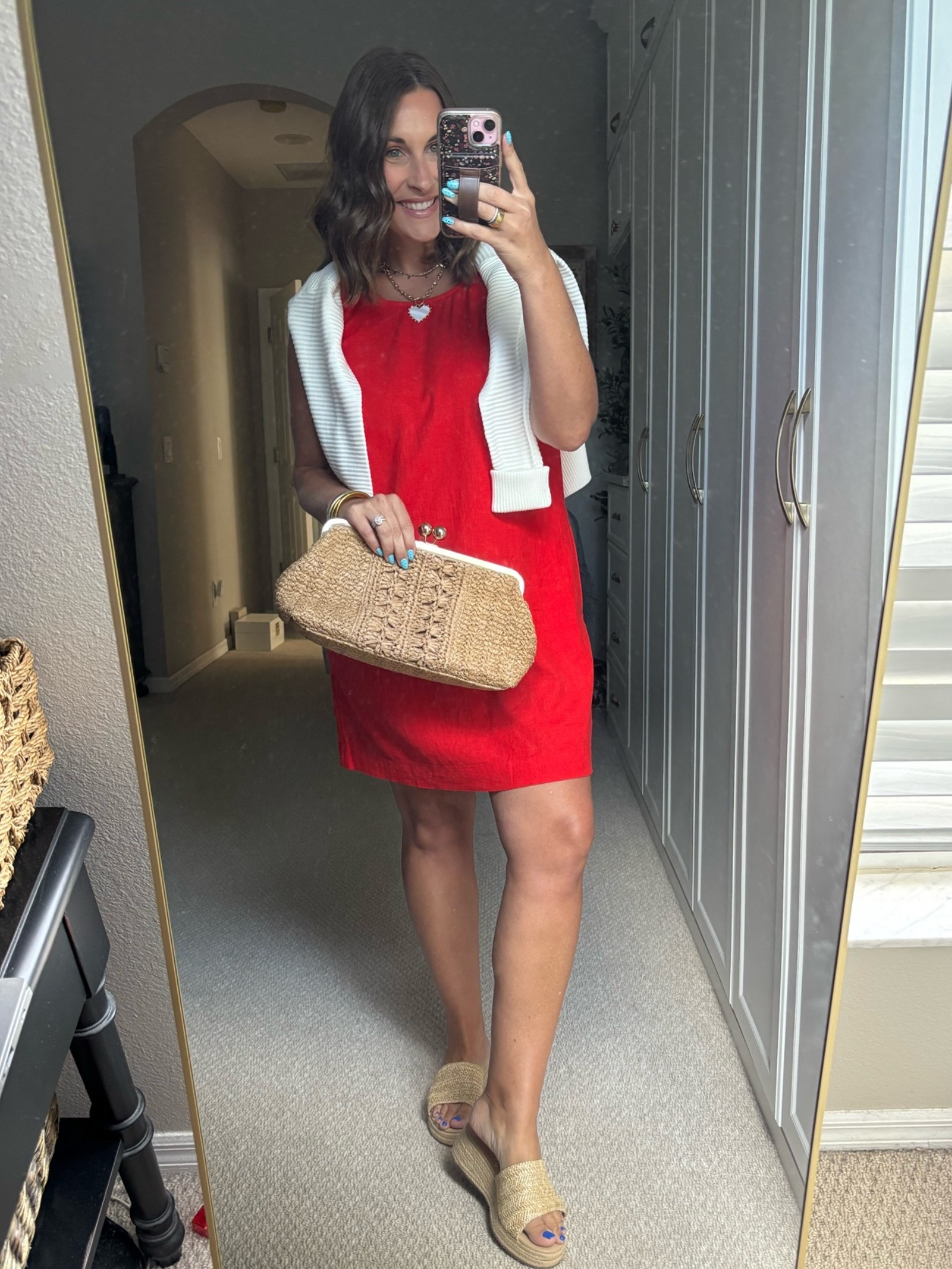 Date night outfit- linen shift style dress ❤️🫶🏻

Tts: medium

#LTKootd #LTKdayinmylife #LTKMidsize