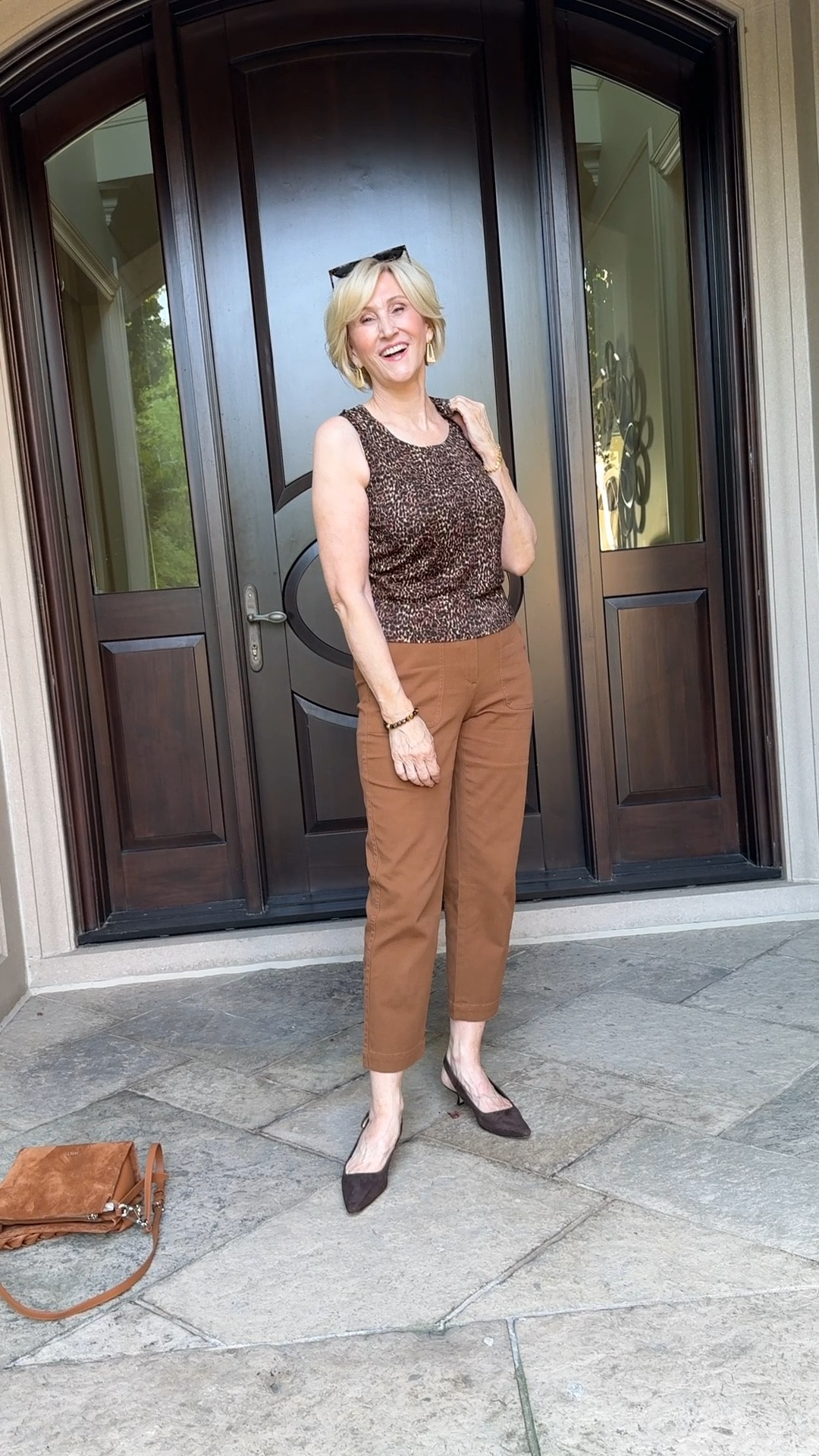 Double the leopard, double the style 🐆✨ A short sleeve knit layered under a cozy long sleeve sweater, paired with camel cropped pants, creates the perfect mix of playful and polished. This Talbots look is a chic way to bring personality into your fall wardrobe while staying effortlessly classic. 🍂 #Talbots #ModernClassic #FallStyle 

#LTKOver40 #LTKSeasonal #LTKStyleTip