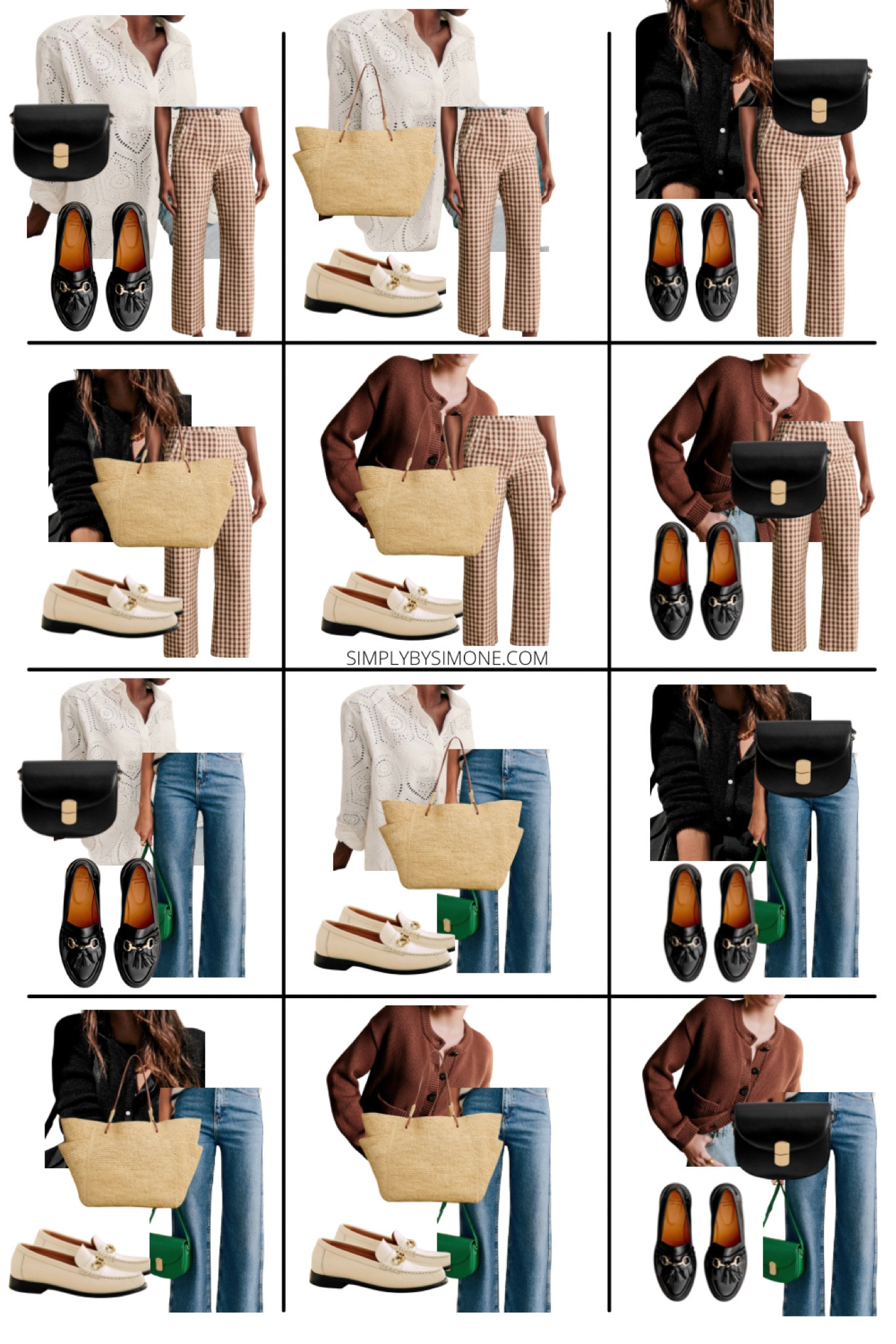 Sezane spring capsule wardrobe, spring outfits, cool French girl outfits, discover Sezane Spring collection 