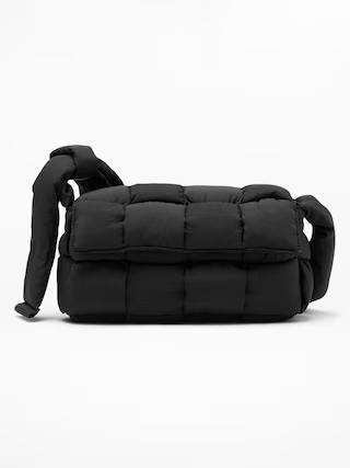 Woven Square Puff Crossbody | Athleta