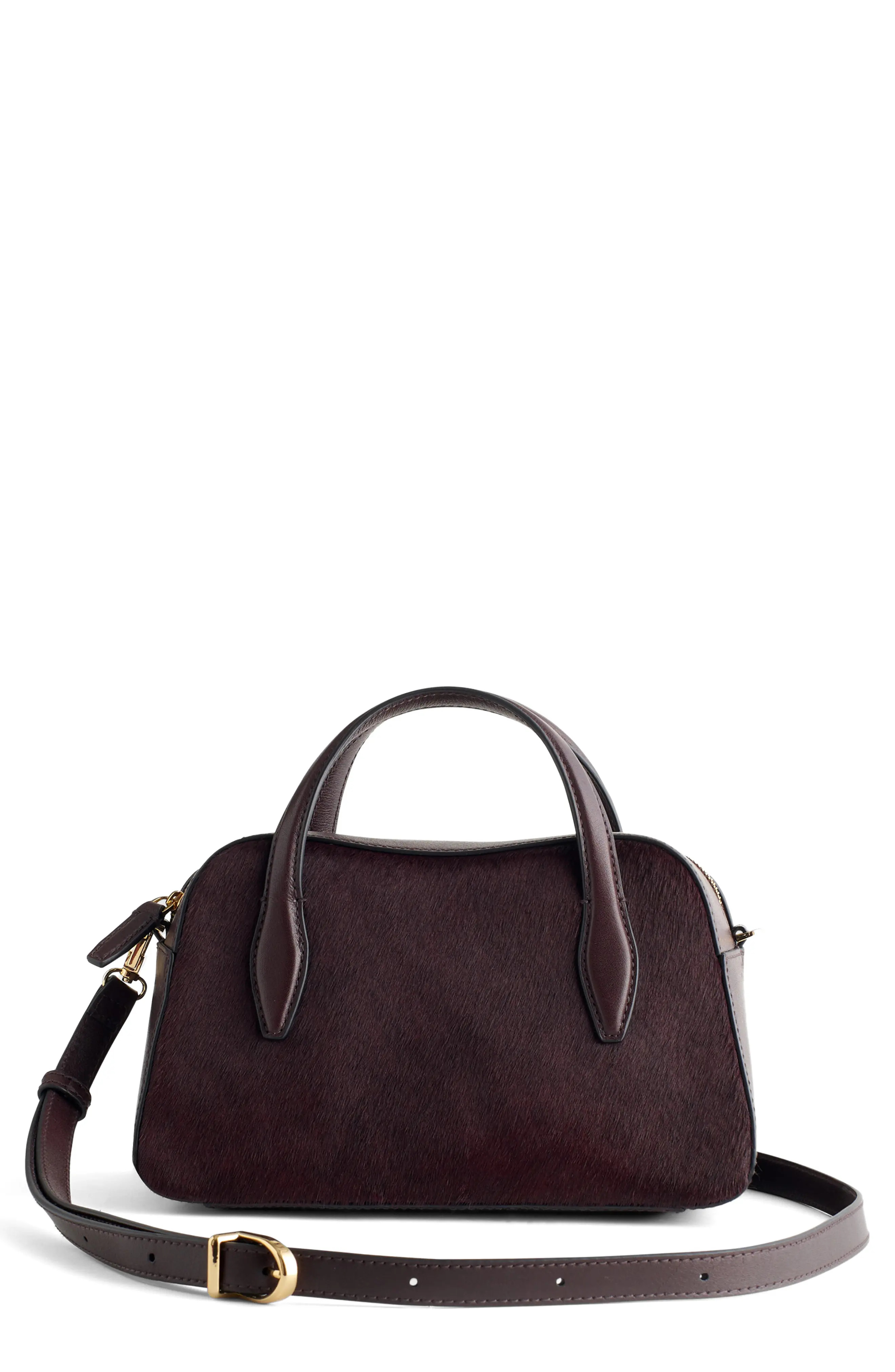The Mini Belted Genuine Calf Hair Crossbody Bag (Women) | Nordstrom | Nordstrom