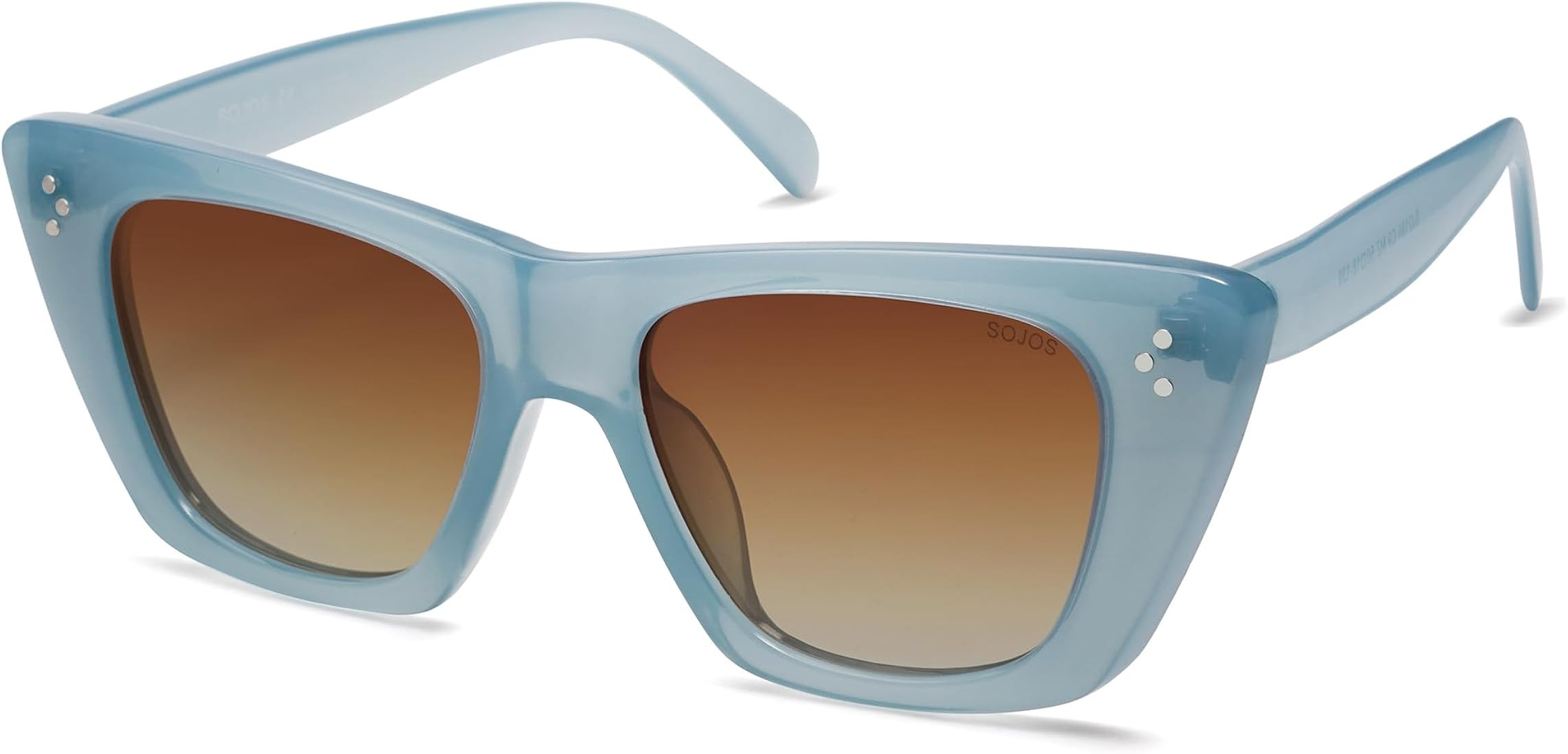 SOJOS Retro Trendy Cat Eye Polarized Sunglasses for Women Cute Stylish UV400 Sunnies SJ2199 | Amazon (US)