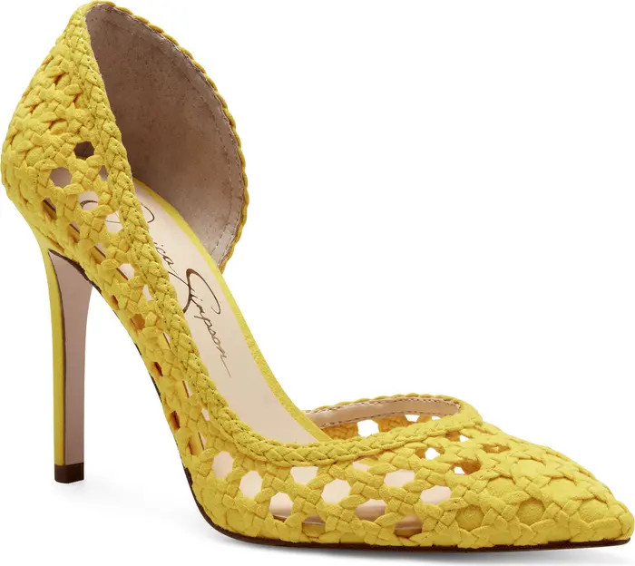 Jessica Simpson Paimee Half d'Orsay Pump | Nordstrom | Nordstrom