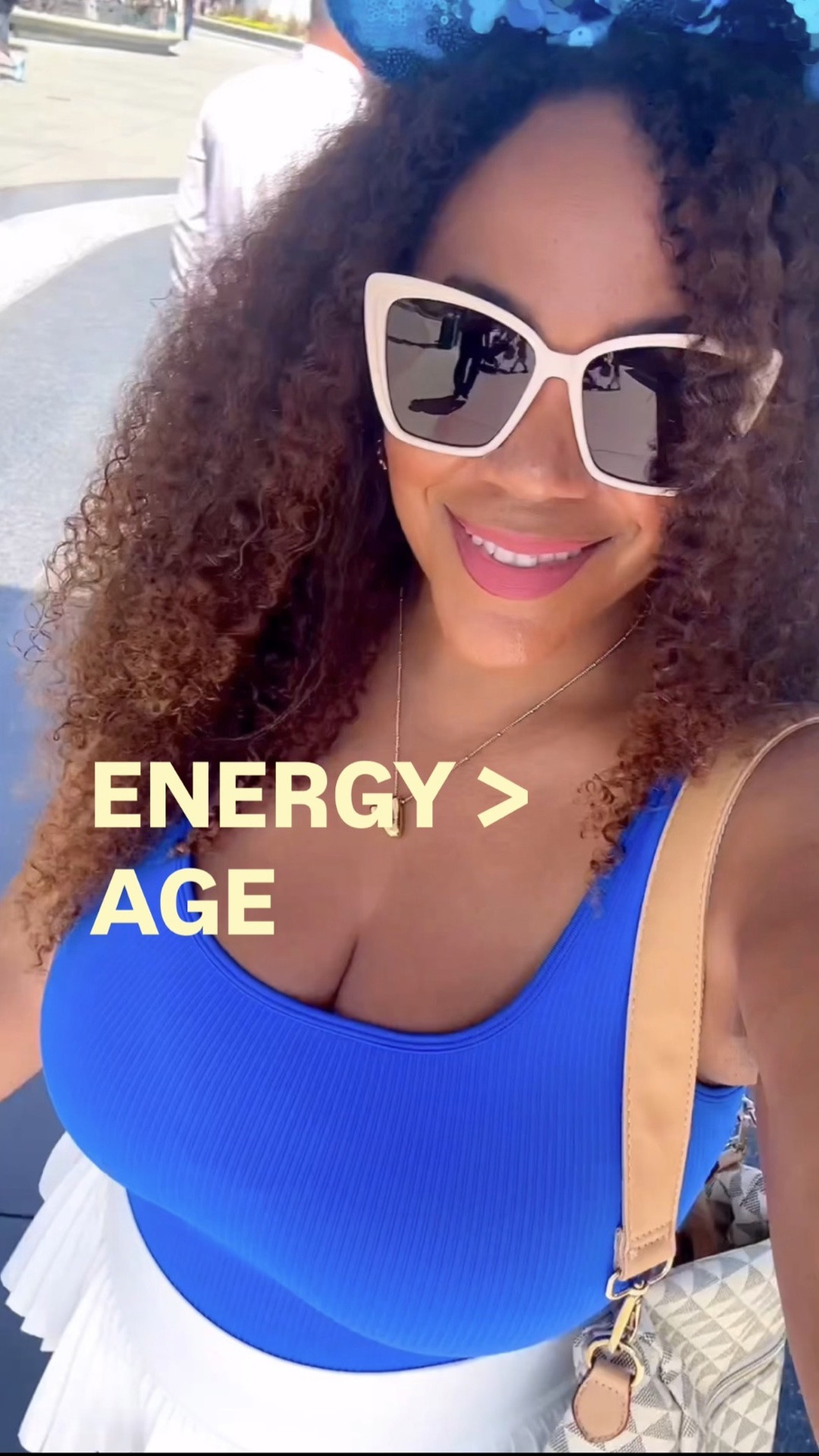 It’s about your energy, ladies, not your age ✨ Disneyland day outfit - bodysuit large and skort xl.

#LTKOver40 #LTKMidsize
