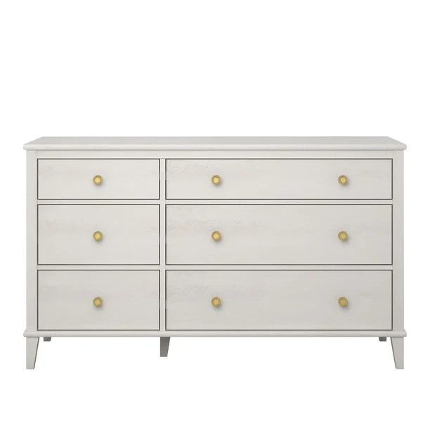 Little Seeds Monarch Hill Poppy 6 Drawer Dresser, Ivory Oak - Walmart.com | Walmart (US)
