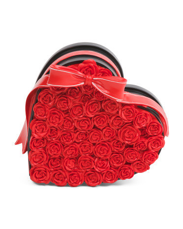 Roses On Heart-shaped Box | Marshalls