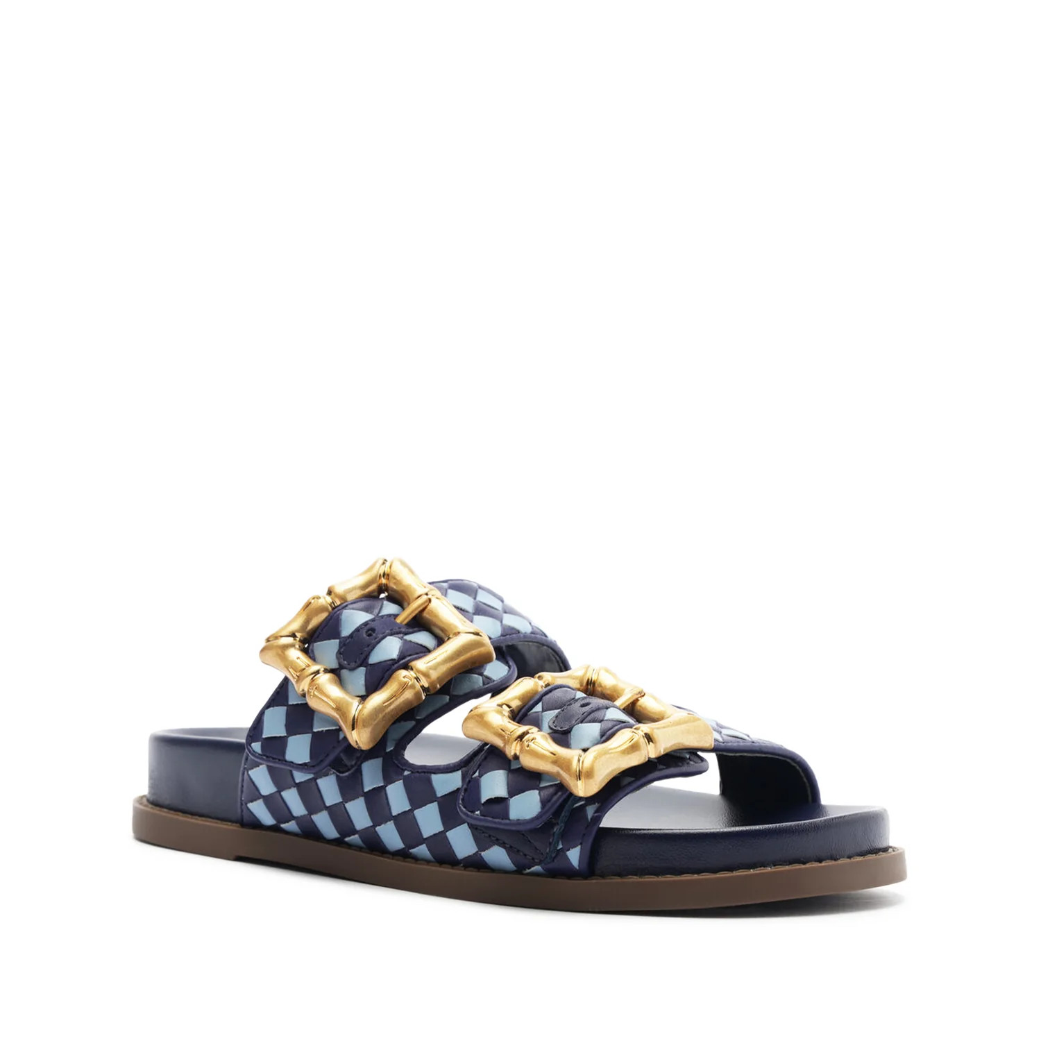 Enola Sporty Woven Leather Sandal | Schutz Shoes (US)