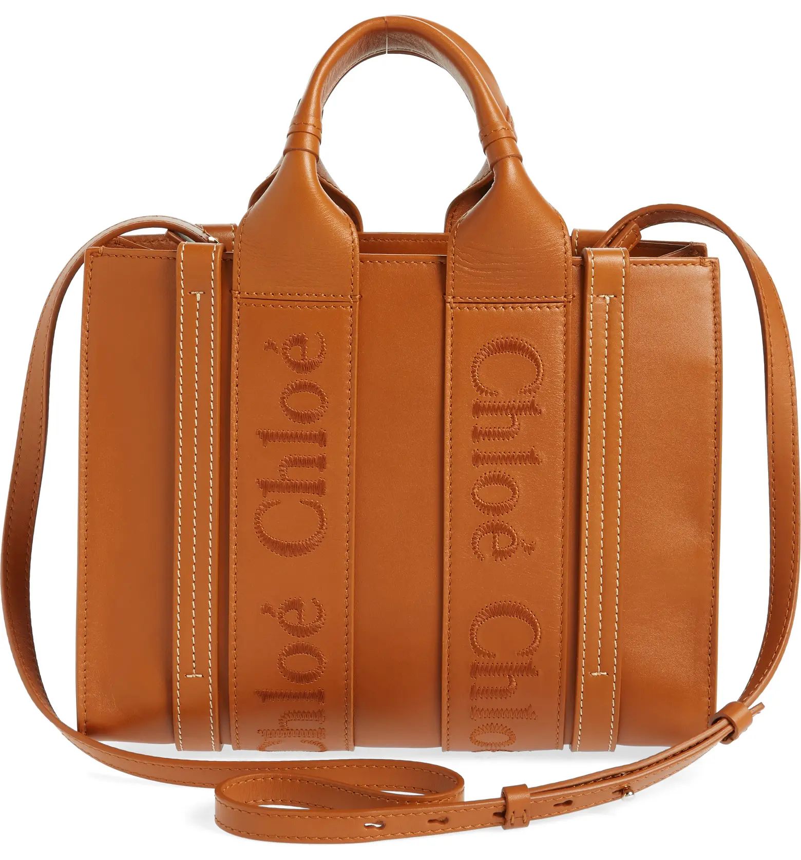 Chloé Small Woody Leather Tote | Nordstrom | Nordstrom