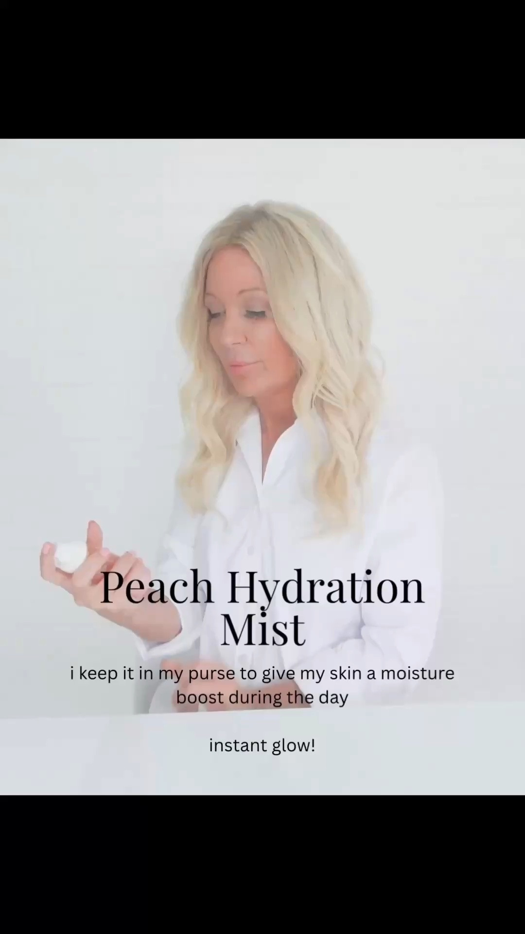 I keep this peach hydration mist in my purse to give my skin, a moisture boost during the day… Instant glow! ￼

#LTKselfcare #LTKOver40 #LTKBeauty