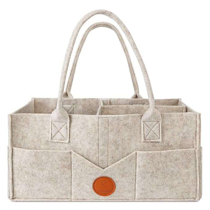 Maliton Diaper Caddy Organizer for Baby - Diaper Holder Organizer for Changing Table, Nursery Sto... | Amazon (US)