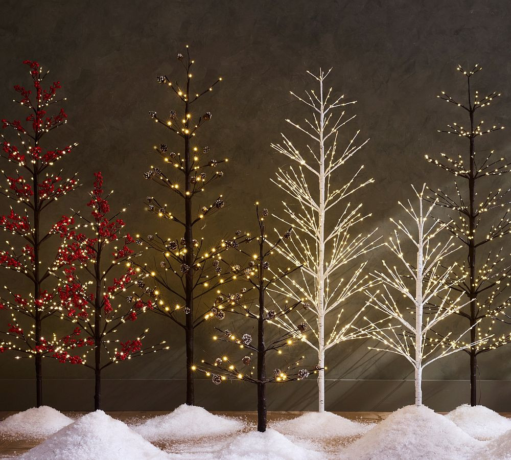 Lit Twinkling Twig Tree | Pottery Barn (US)