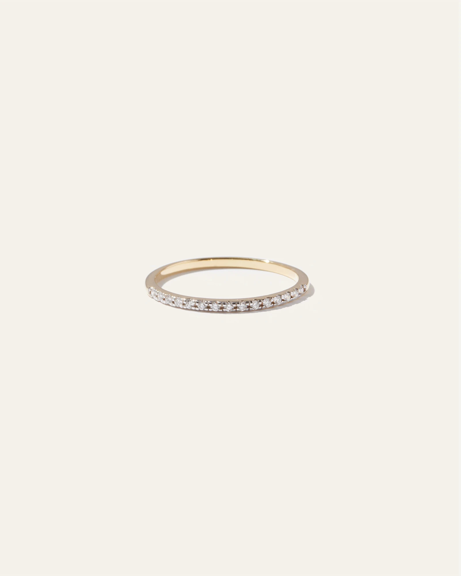 14K Gold Diamond Wedding Band | Quince