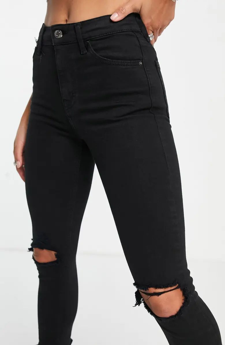 Jamie High Waist Ripped Skinny Jeans | Nordstrom