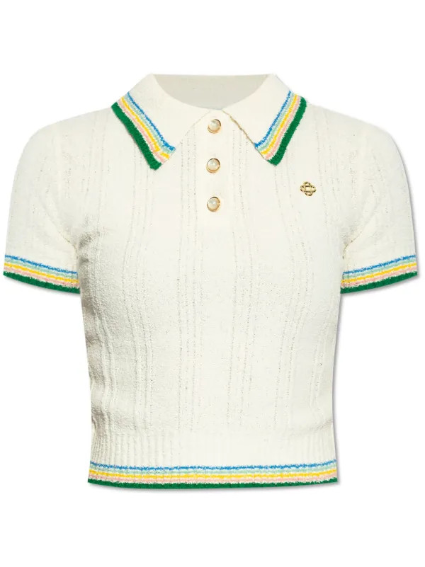 bouclé knitted top | Farfetch Global