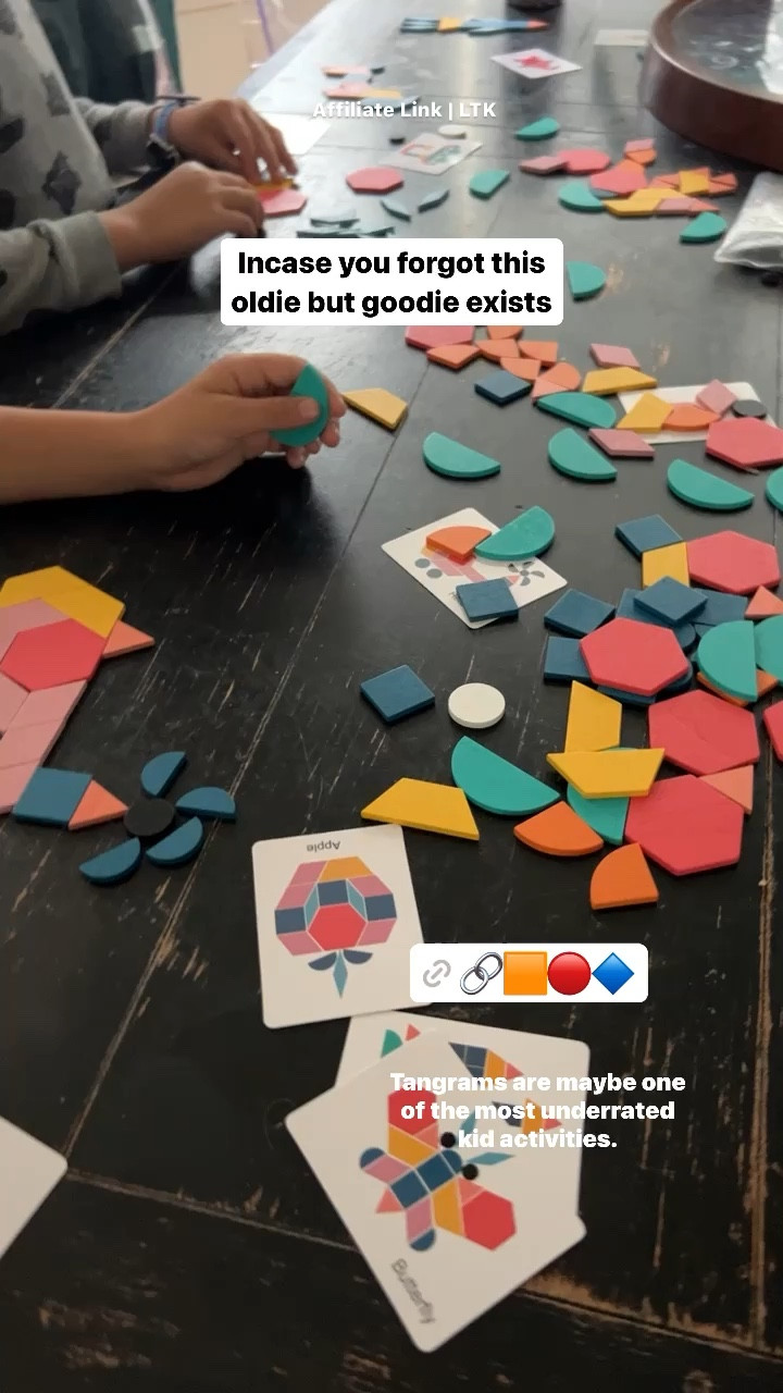 Tangrams maybe the most underrated kid activity 😍

#LTKkids #LTKGiftGuide #LTKfamily