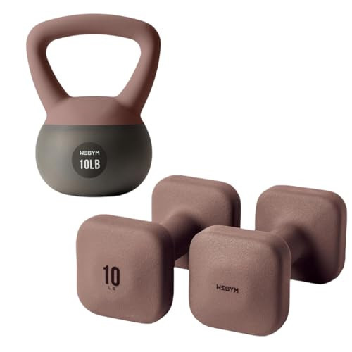 Soft Kettlebell (10L Pink) and Dumbbells (10L Pink) | Amazon (US)