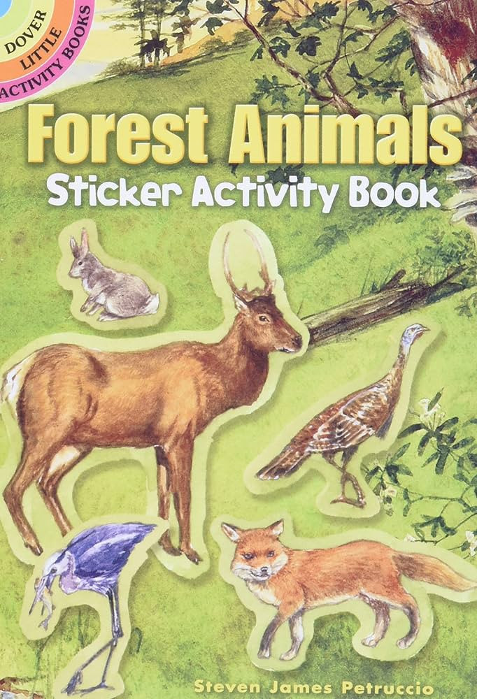 Forest Animals Sticker Activity Book (Dover Little Activity Books Stickers) | Amazon (US)