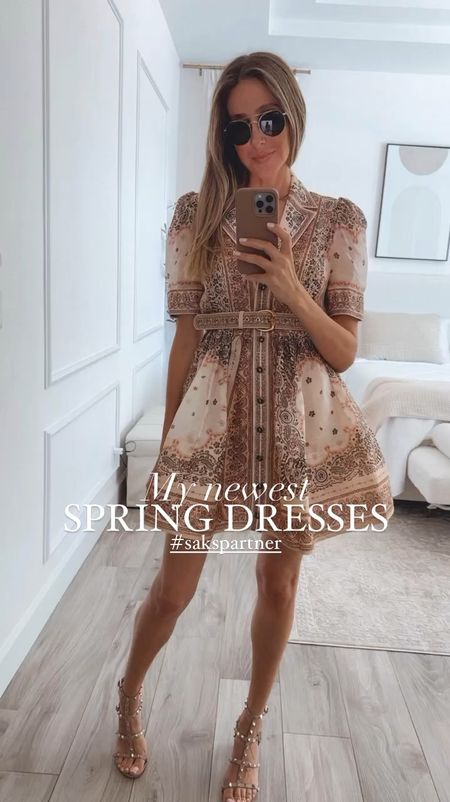 Elegant and feminine dresses from @saks that are perfect for spring and summer. 

You can wear it in so many occasions, dinners, going out, brunches, vacations, and even weddings. 
Everything fits true to size, I am wearing size small.
#sakspartner #saks


#LTKVideo #LTKstyletip #LTKwedding