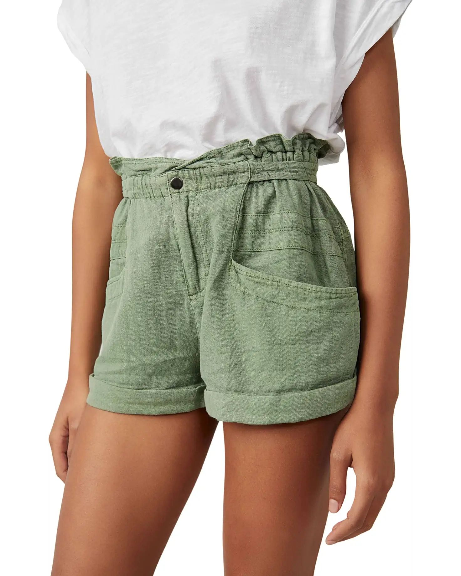 Free People Topanga Cuff Shorts | Zappos