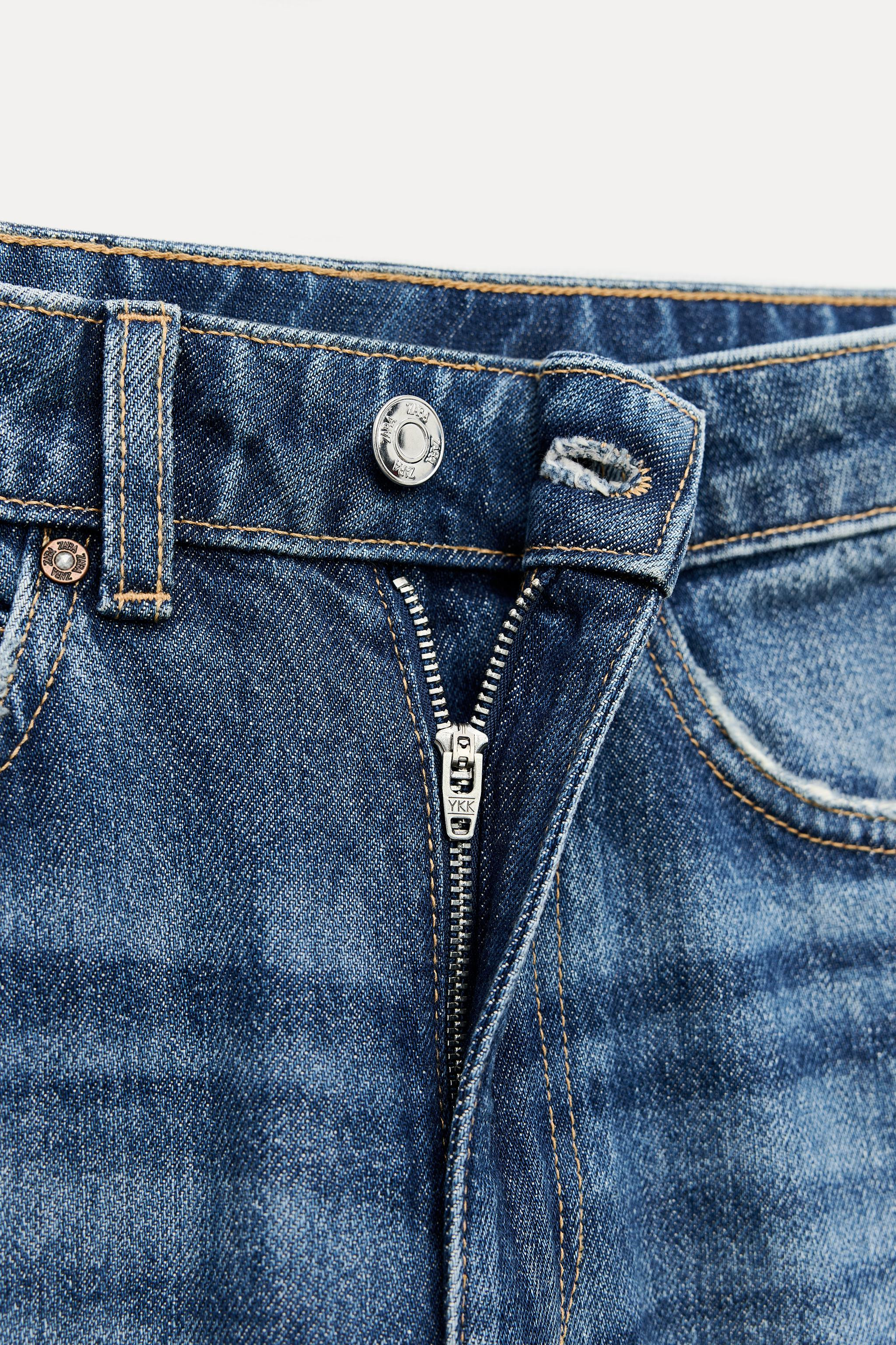 Z.03 STRAIGHT HIGH-WAIST LONG LENGTH JEANS | Zara US