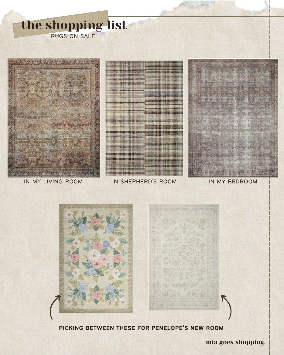 It’s WAY DAY! And it’s been a great time for a little home makeover. Some of my favorite rugs in my home and what I’m picking between for Penelope’s new room 

#LTKSaleAlert #LTKHome