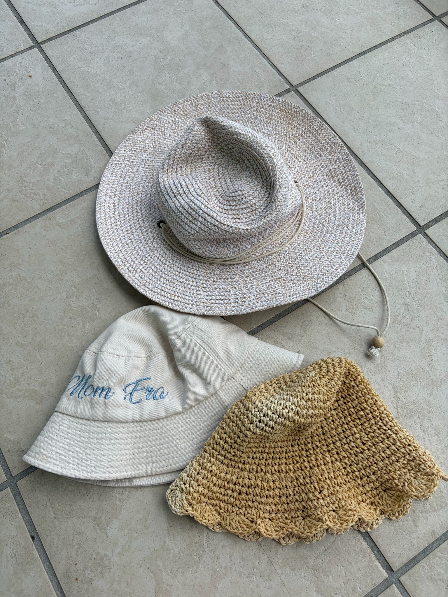 Beach hat favs - mom and toddler  !!