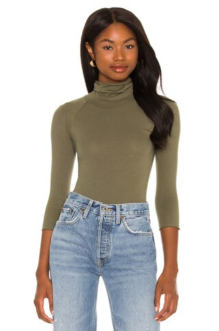 Free People Modern Turtleneck Top in Adventurer from Revolve.com | Revolve Clothing (Global)