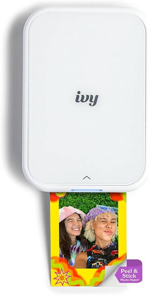 Canon Ivy 2 Mini Photo Printer, Print from Compatible iOS & Android Devices, Sticky-Back Prints, Pur | Amazon (US)