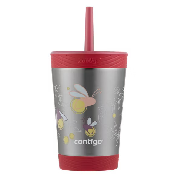 Contigo 12oz Kids Thermalock Stainless Steel Spill-Proof Tumbler with Straw | Target