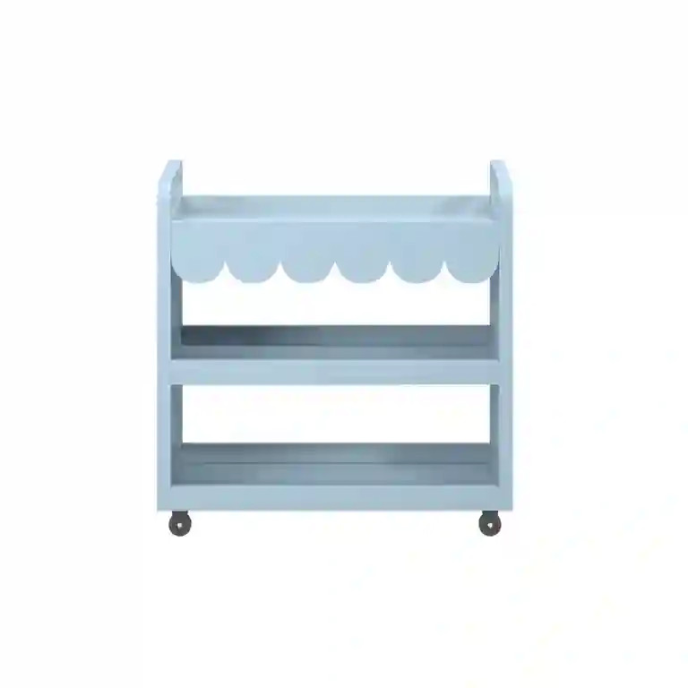 House of Happy Scallop Art Cart , Blue for Kids Classroom, Kids Playroom or Kids Bedroom | Walmart (US)