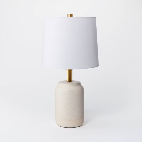 Small Assembled Table Lamp Cream - Threshold™ designed with Studio McGee | Target