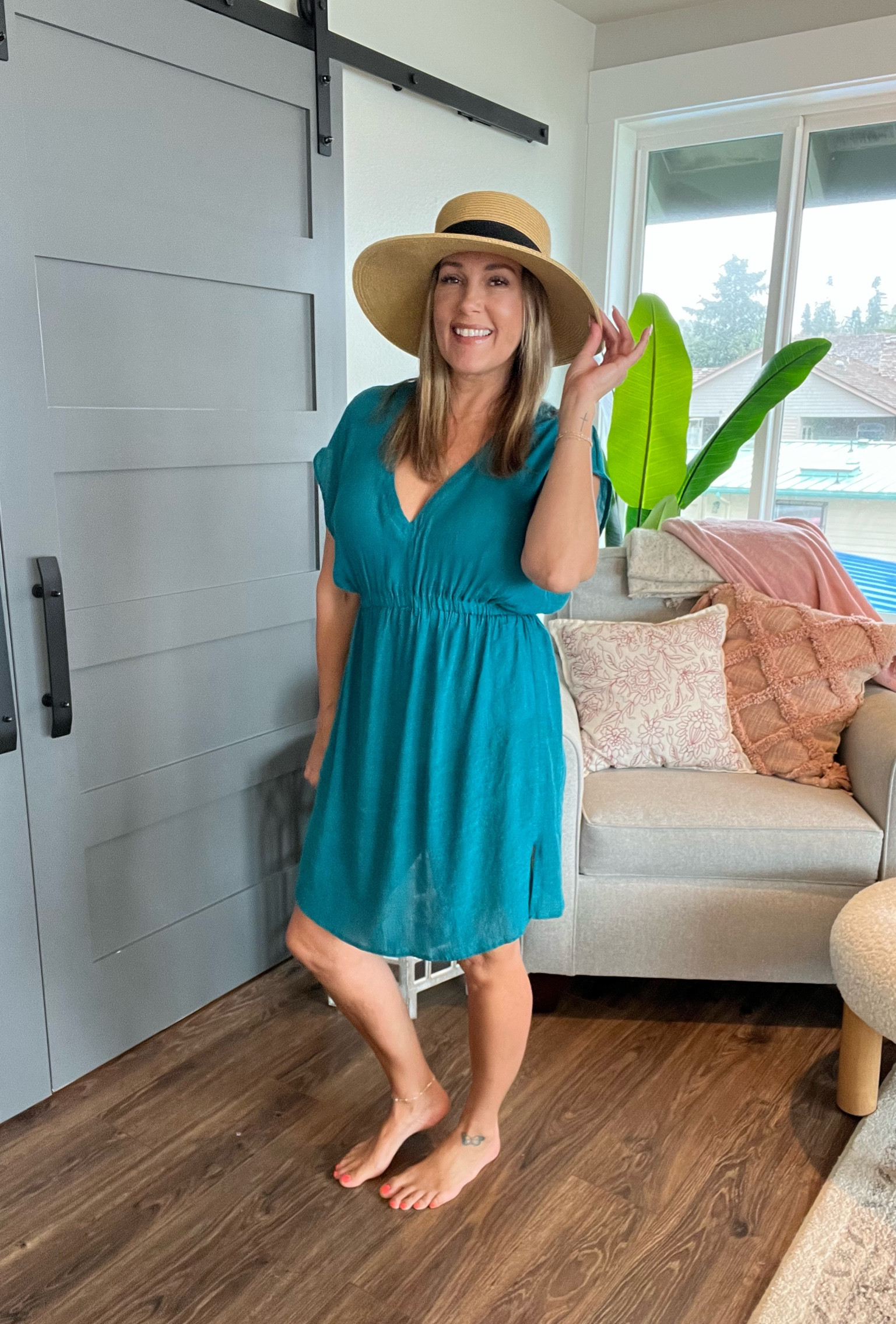 Cupshe Bathing Suit cover up
Love this color!
Wearing a medium 
Fits tts 

#LTKtravel #LTKswim #LTKunder50