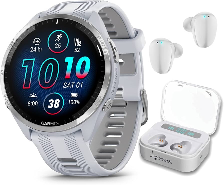 Wearable4U - Garmin Forerunner 965 Premium GPS Running and Triathlon 47mm Smartwatch with AMOLED ... | Amazon (US)