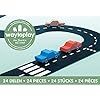 Way To Play Toys Flexible Race Track Toy Road Set Highway 24 Pieces | Amazon (US)