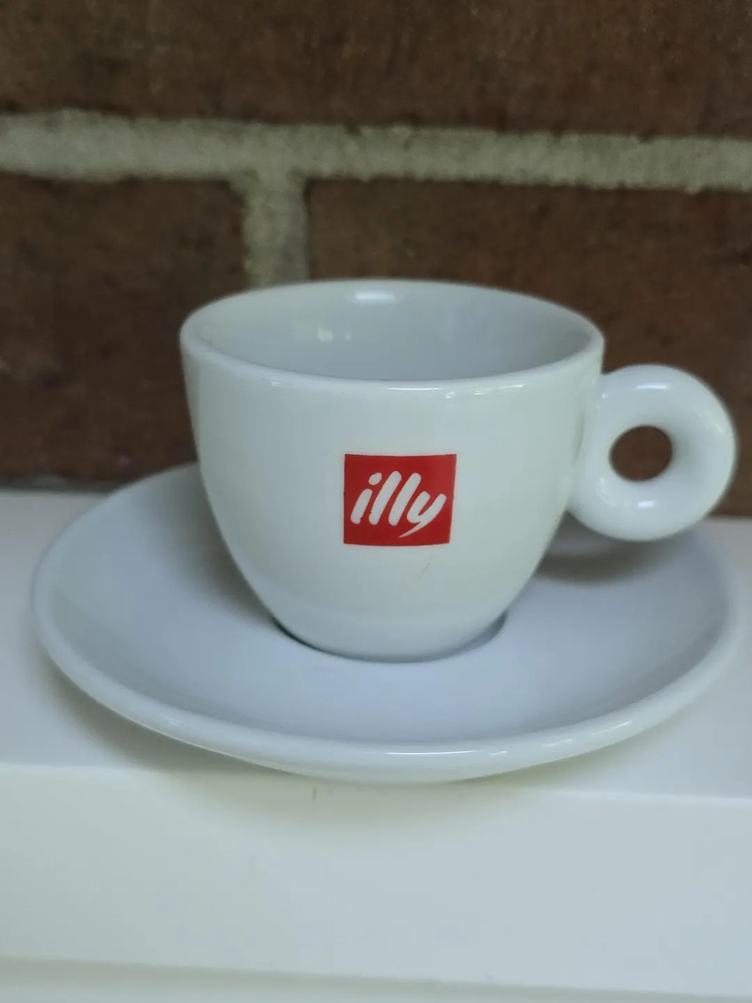 Vintage Illy Logo Espresso Cup and Saucer, 2 Oz Red and White Illy Espresso Cup and Saucer - Etsy | Etsy (US)