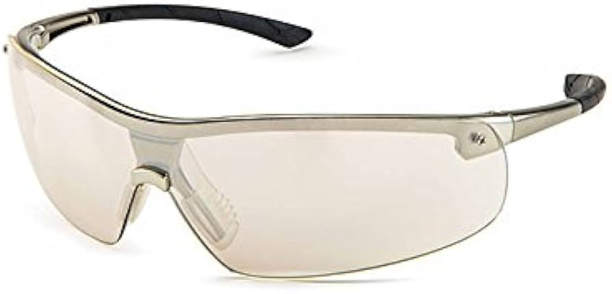 Gateway Safety 34GM0M Ingot Safety Glasses, Gunmetal Frame, Standard, Clear in/Out Lens | Amazon (US)
