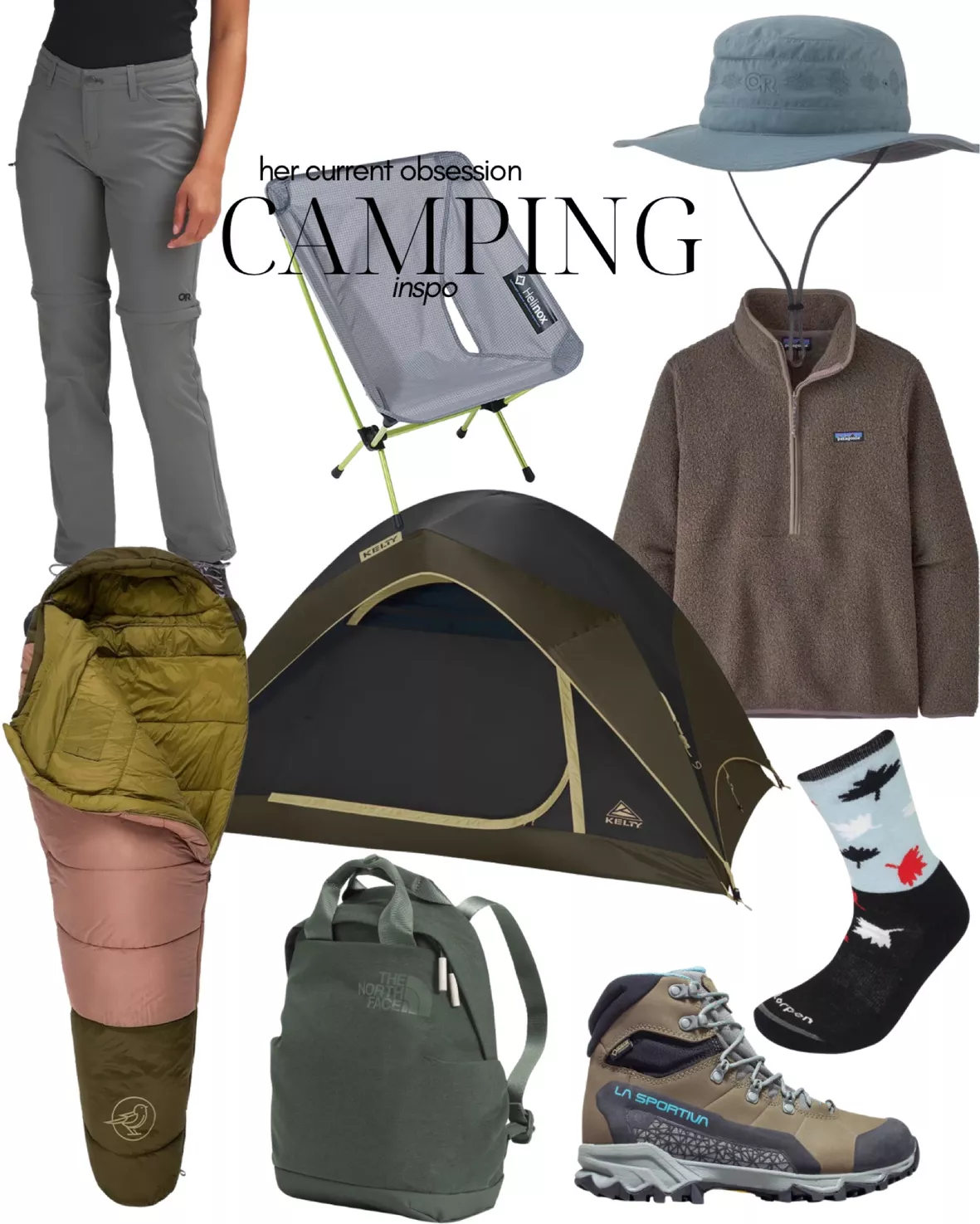 Camping outfits for women, Camping outfits, Trekking outfit