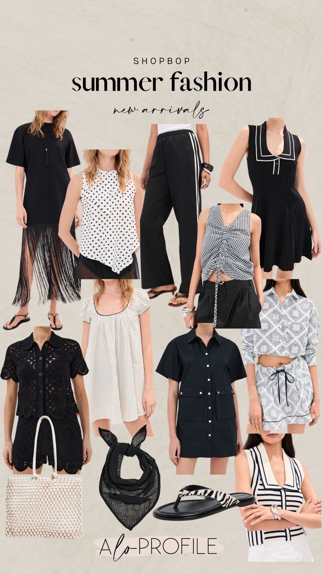 Chic vacay wear via Shopbop. Loving all of this for summer!!