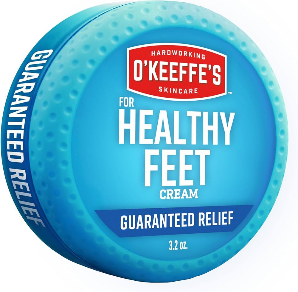 O'Keeffe's for Healthy Feet Foot Cream - 3.2 oz Jar (1 Pack) - Guaranteed Relief for Extremely Cr... | Amazon (US)