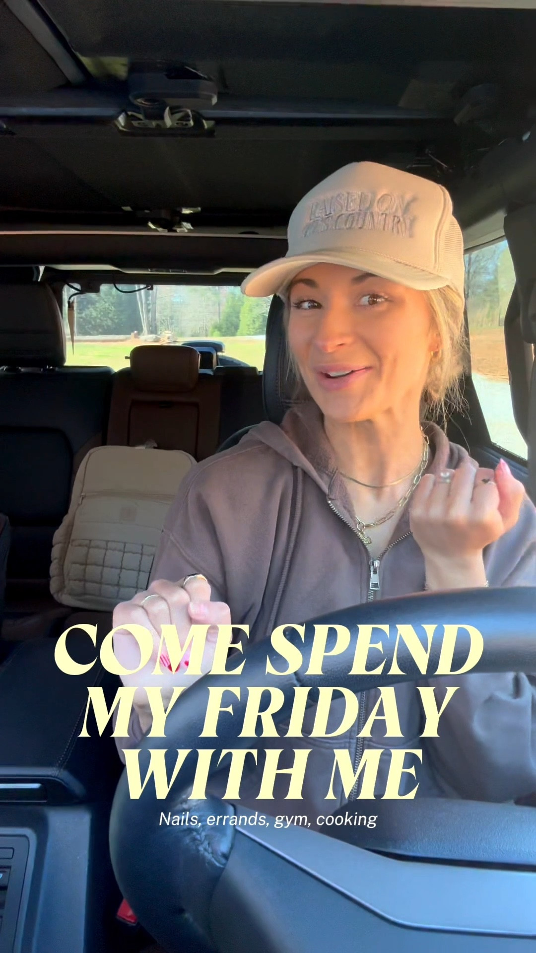 Come spend my Friday with me 🫶🏼 Nails, errands, a Smoothie King stop, gym, and cooking dinner at home. Hope you have the BEST weekend! 

#LTKstorytime #LTKdayinmylife #LTKU