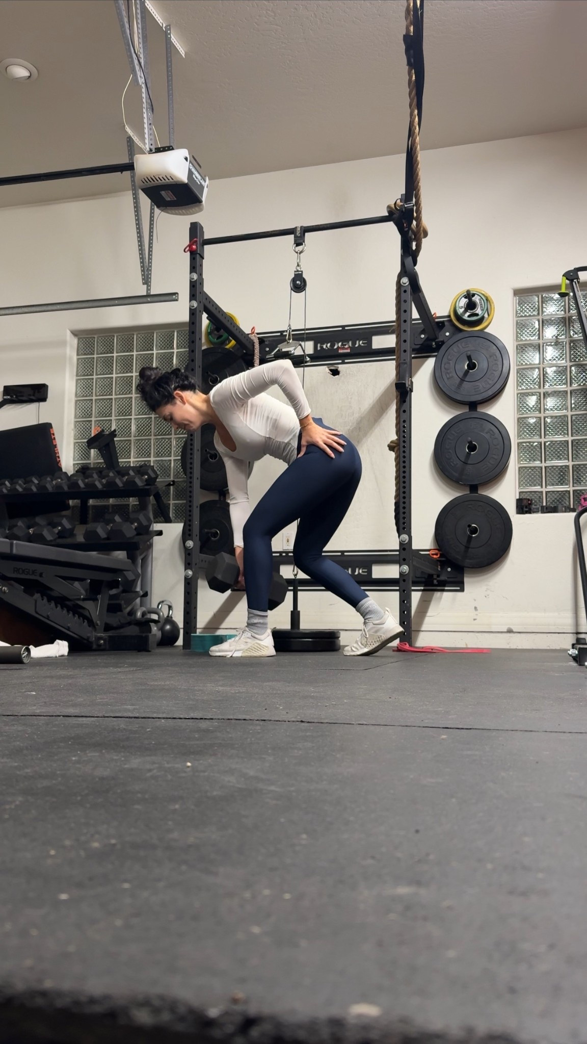 Todays workout outfit details! 
Amazon workout layer top size small 
Salt project leggings size small 
Alo socks 
Adidas lifting shoes 


#LTKfitnessgoals #LTKmorningroutine #LTKdayinmylife