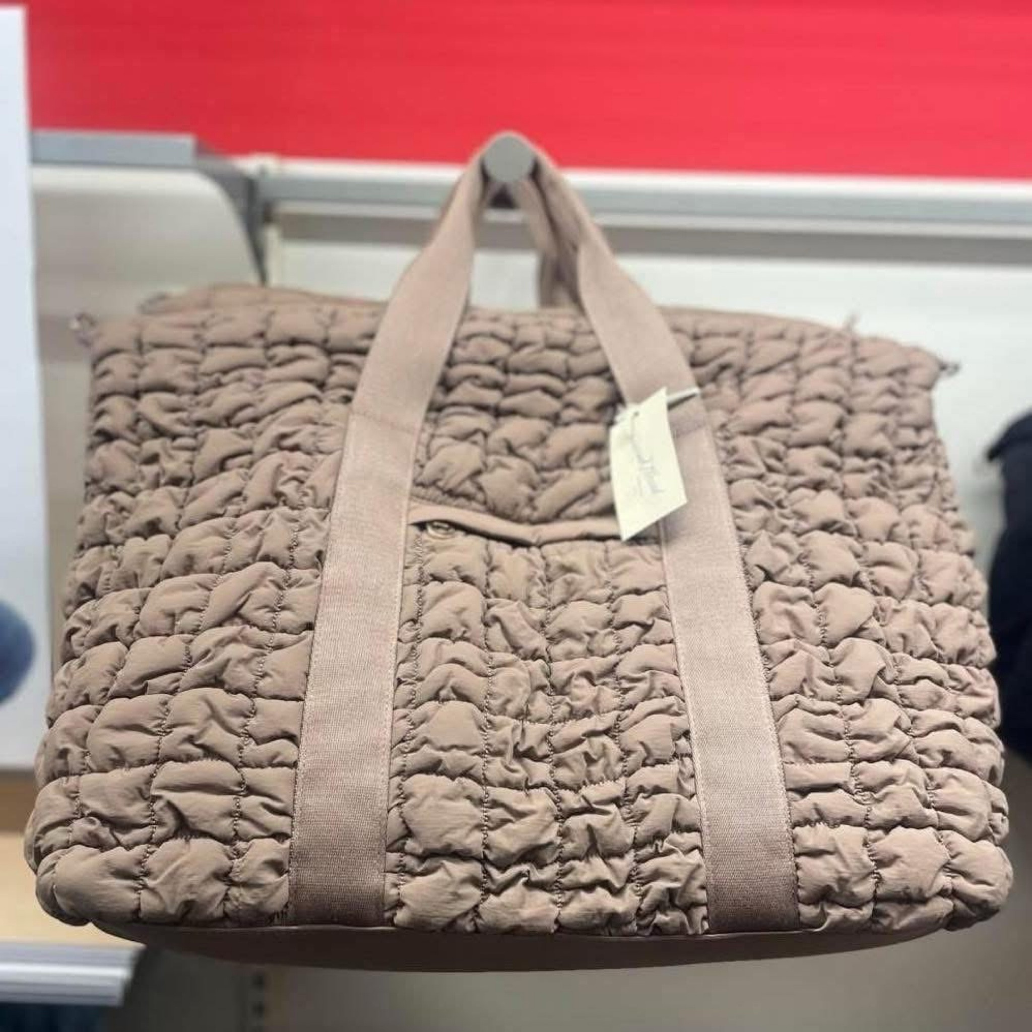 Whoa! 30% OFF! Today, This quilted weekender is part of the Target🎯 s@le (many other accessories too) 

Dropping 🔗👇 

#LTKSaleAlert #LTKSeasonal